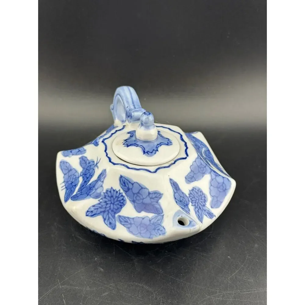 VTG Miniature Hexagon Shaped Teapot